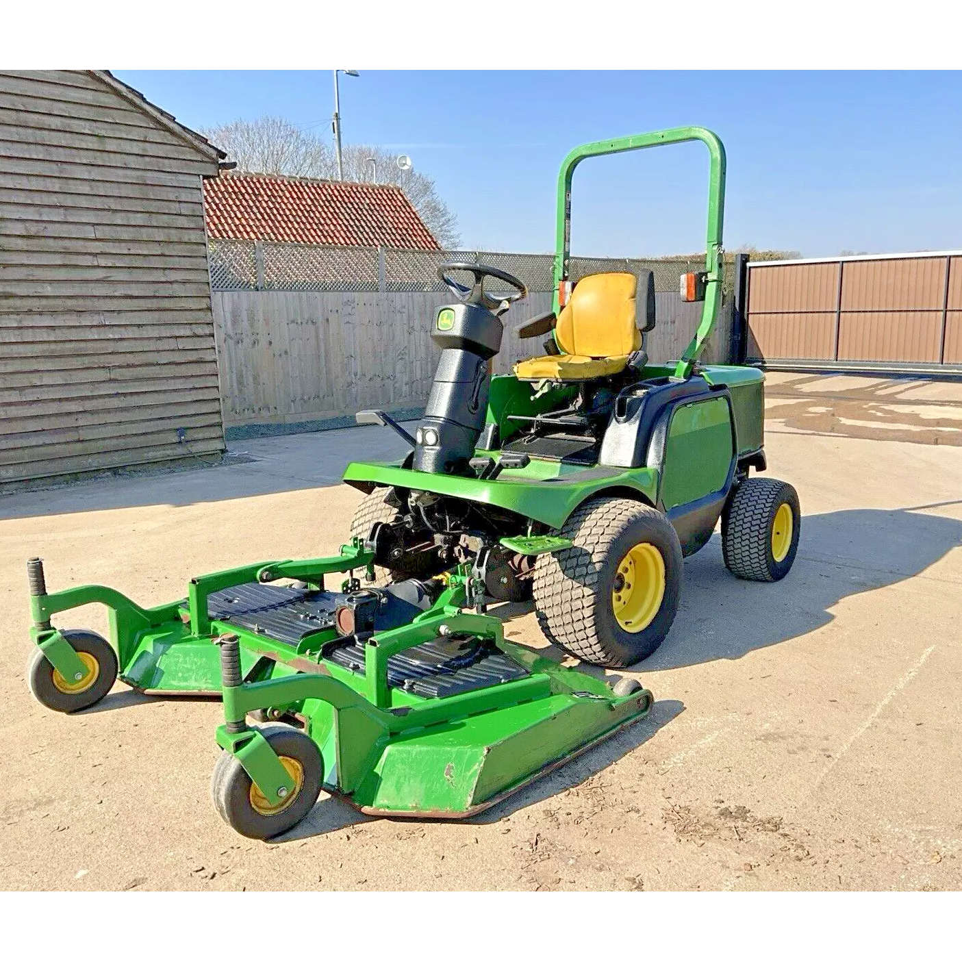 2008 JOHN DEERE 1445 OUTFRONT COMMERCIAL DIESEL RIDE ON LAWN MOWER